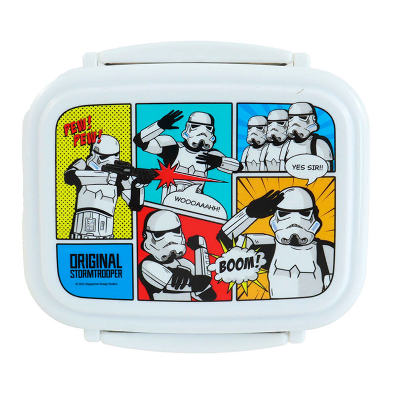 Imagen 3 - Sandwichera + Cubiertos Soldado Imperial Stormtrooper Star Wars
