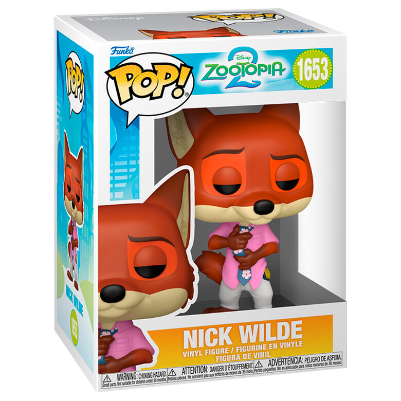 Imagen 1 - Figura Pop Disney Zootropolis 2 Nick Wilde