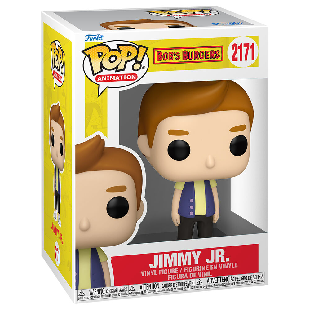 Imagen 2 - Figura Pop Bob's Burgers Jimmy Jr.