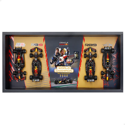 Imagen 1 - Blister 4 Coches Campeonatos F1 Red Bull Metal