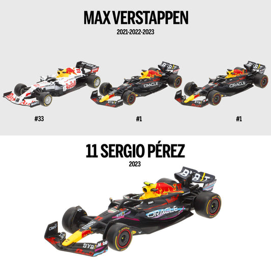 Imagen 2 - Blister 4 Coches F1 Red Bull Metal