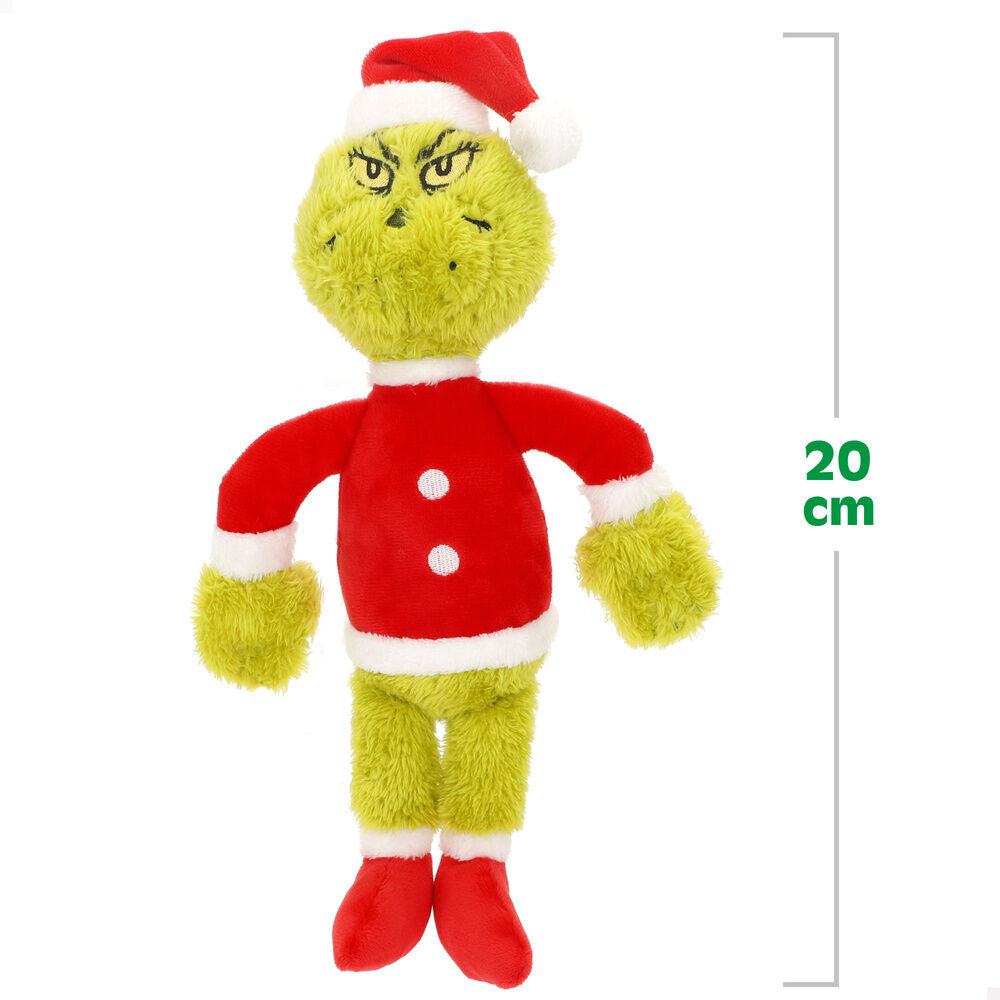 Imagen 3 - Peluche Papa Noel Grinch 20Cm