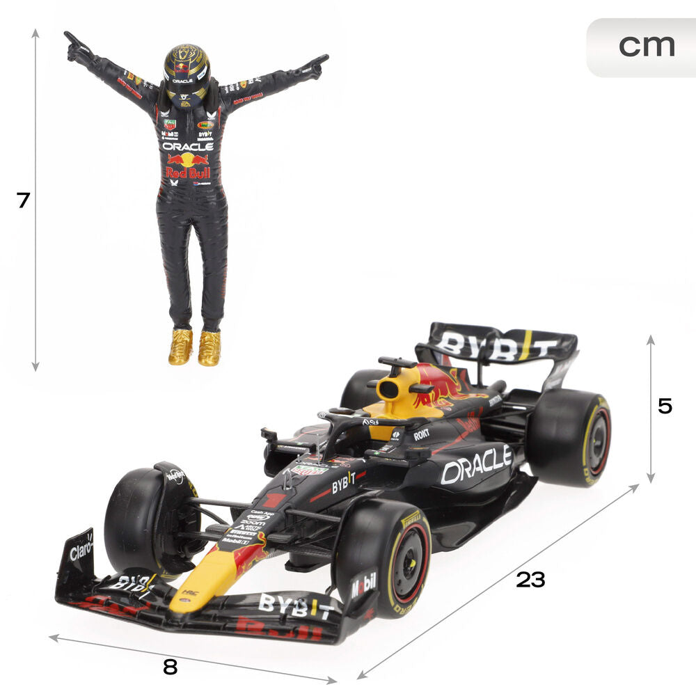 Imagen 4 - Coche Max Verstappen Red Bull F1 2023 Metal