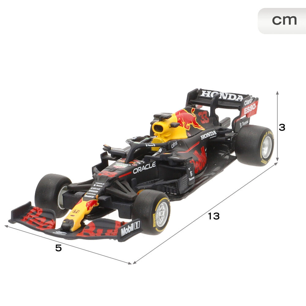 Imagen 4 - Blister 4 Coches Campeonatos F1 Red Bull Metal