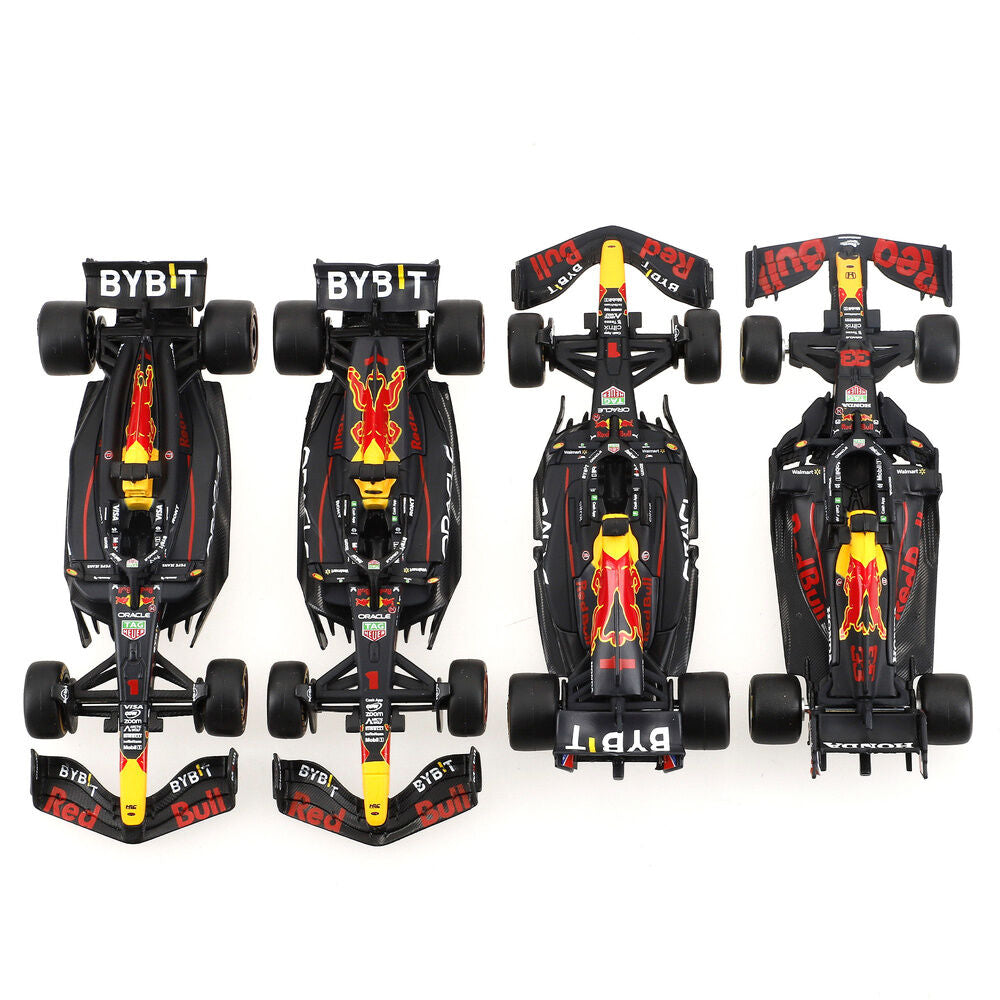 Imagen 7 - Blister 4 Coches Campeonatos F1 Red Bull Metal