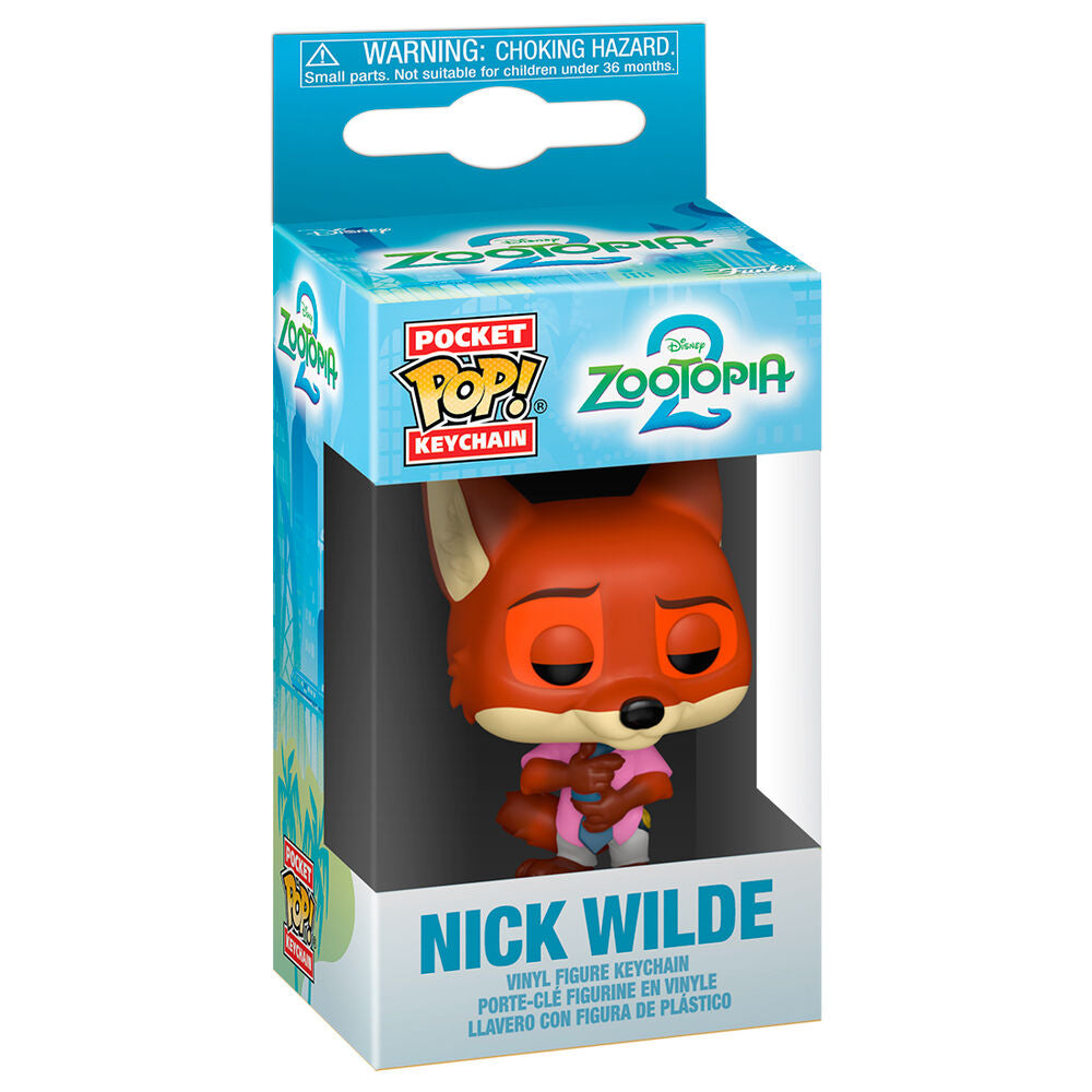 Imagen 2 - Llavero Pocket Pop Disney Zootropolis 2 Nick Wilde