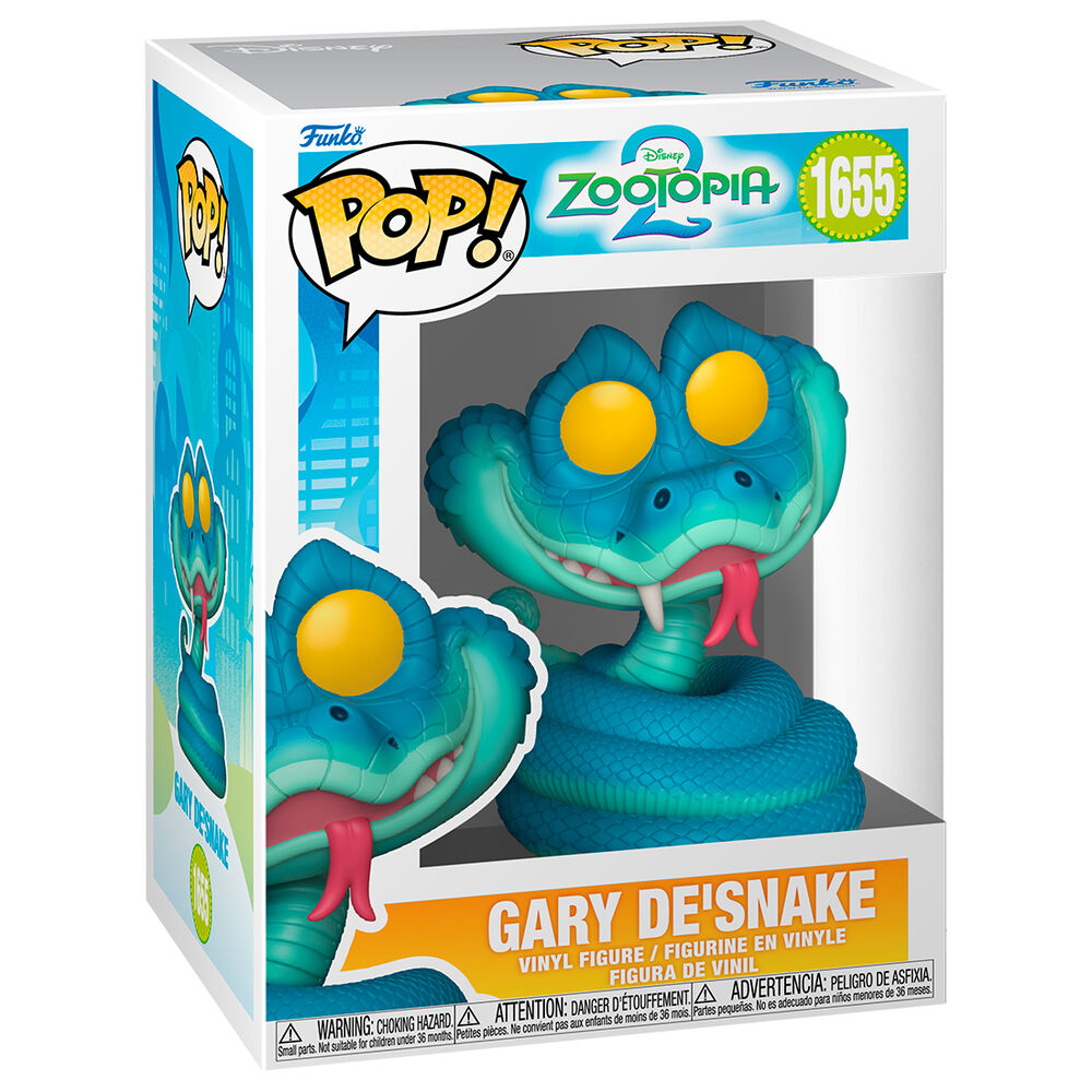 Imagen 2 - Figura Pop Disney Zootropolis 2 Gary De'snake