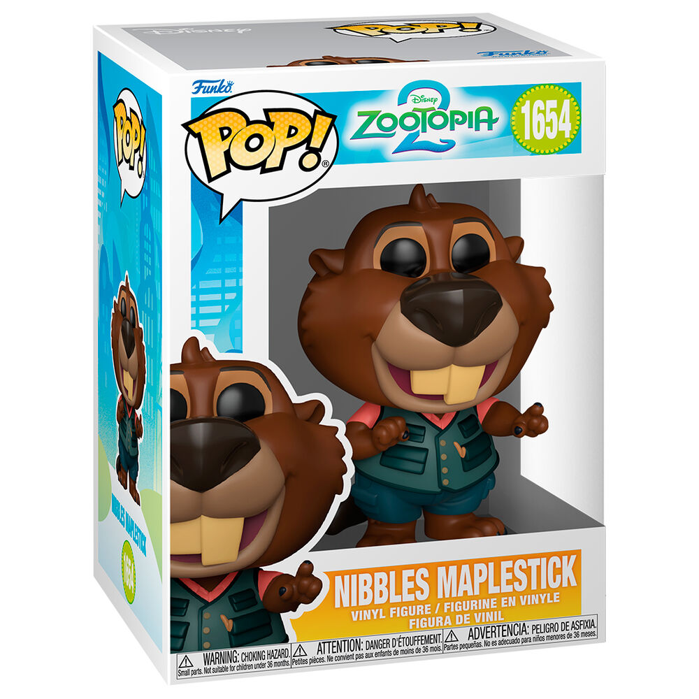 Imagen 1 - Figura Pop Disney Zootropolis 2 Nibbles Maplestick