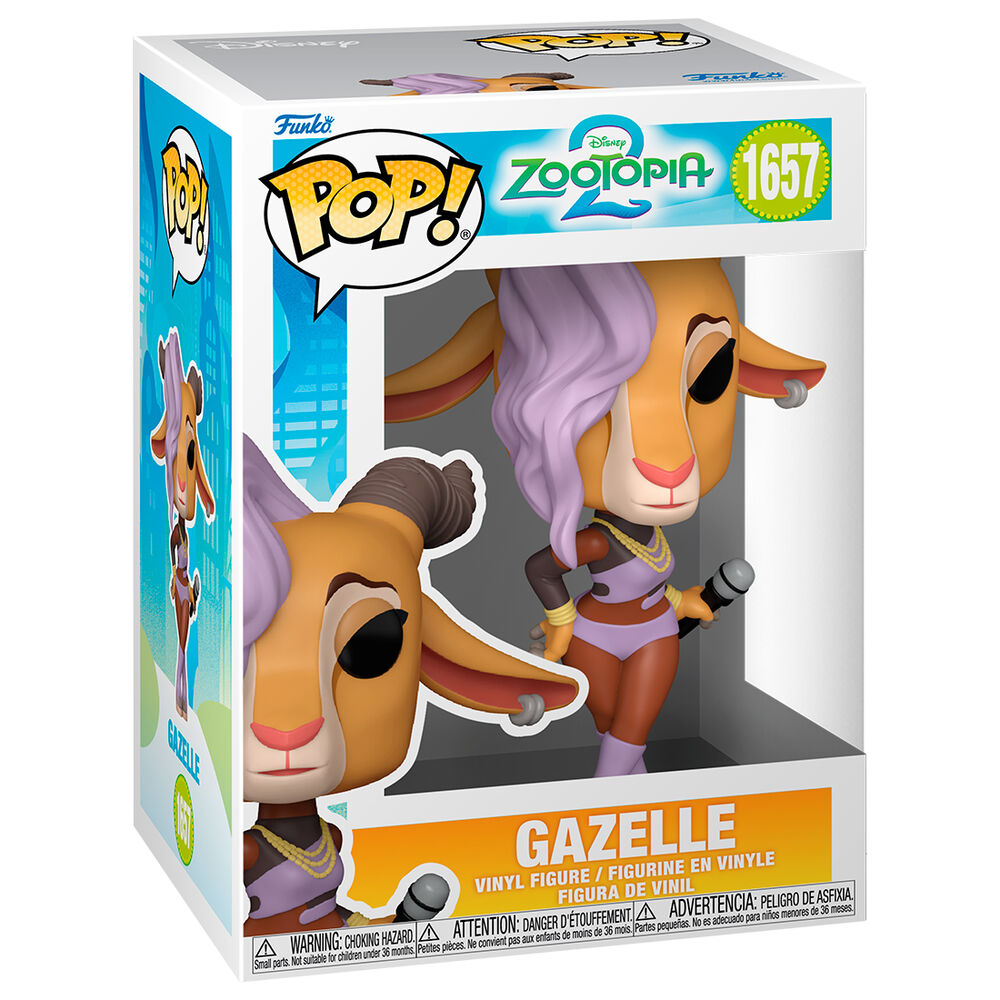 Imagen 2 - Figura Pop Disney Zootropolis 2 Gazelle