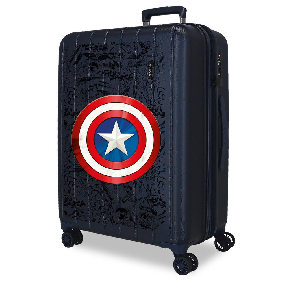 Imagen 1 - Maleta Trolley Abs Hero Capitan America Marvel 65Cm