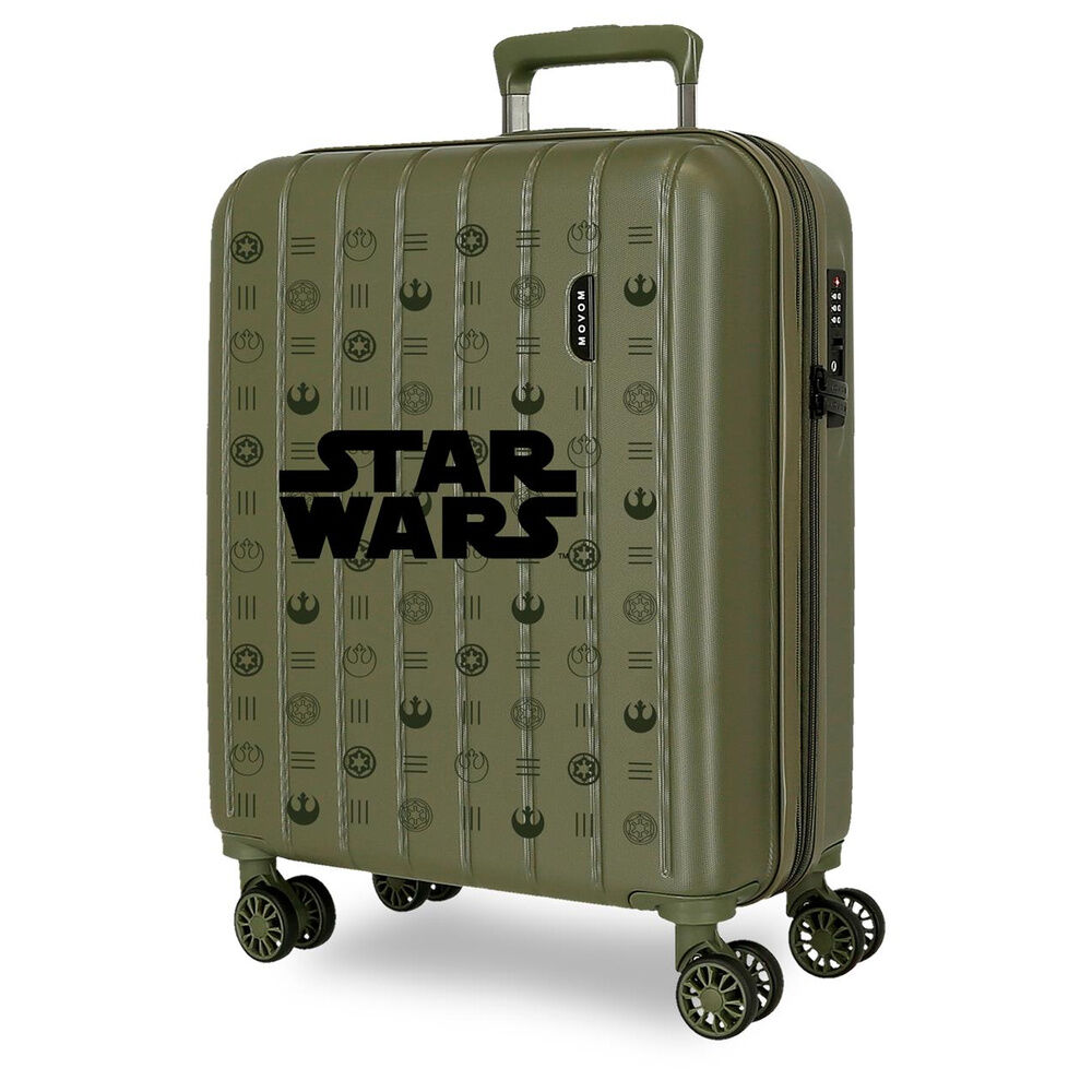 Star Wars Green ABS Trolley Suitcase 55cm Eym, leaders in collectibles ...