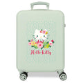 Imagen 1 - Maleta Trolley Abs Floral Hello Kitty 55Cm