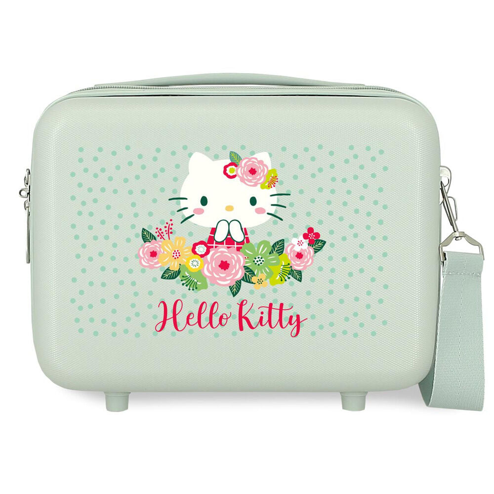 Imagen 1 - Neceser Abs Floral Hello Kitty Adaptable