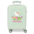 Imagen 1 - Maleta Trolley Abs Floral Hello Kitty 50Cm