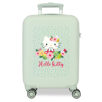 Imagen 1 - Maleta Trolley Abs Floral Hello Kitty 50Cm