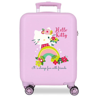 Imagen 1 - Maleta Trolley Abs Always Fun With Friends Hello Kitty 50Cm