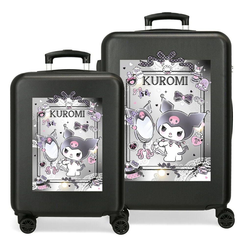 Imagen 1 - Set 2 Maletas Trolley Abs Dream Closer Kuromi Hello Kitty 55-65Cm