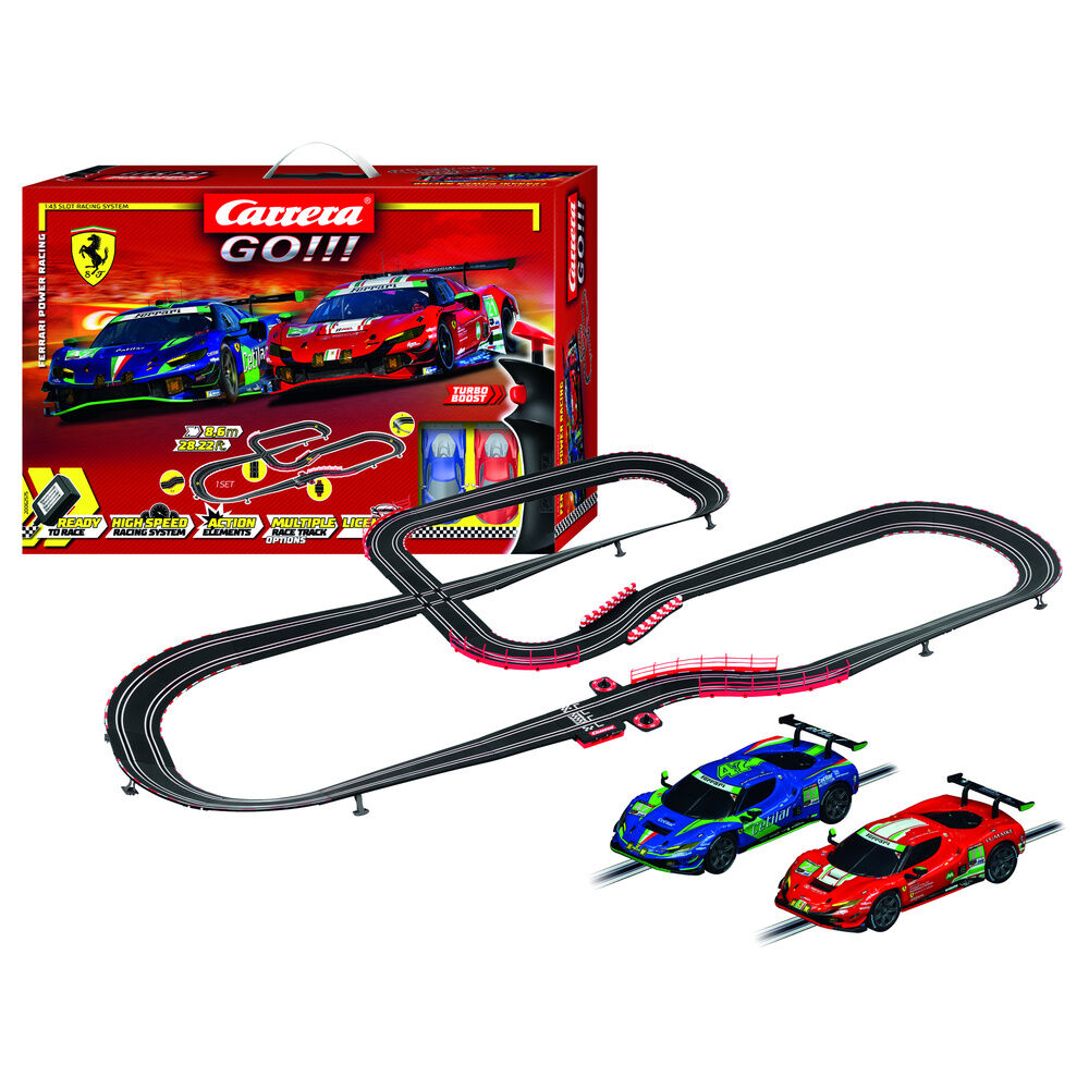 Imagen 1 - Circuito Carreras Ferrari Power Racing Carrera Go!!!