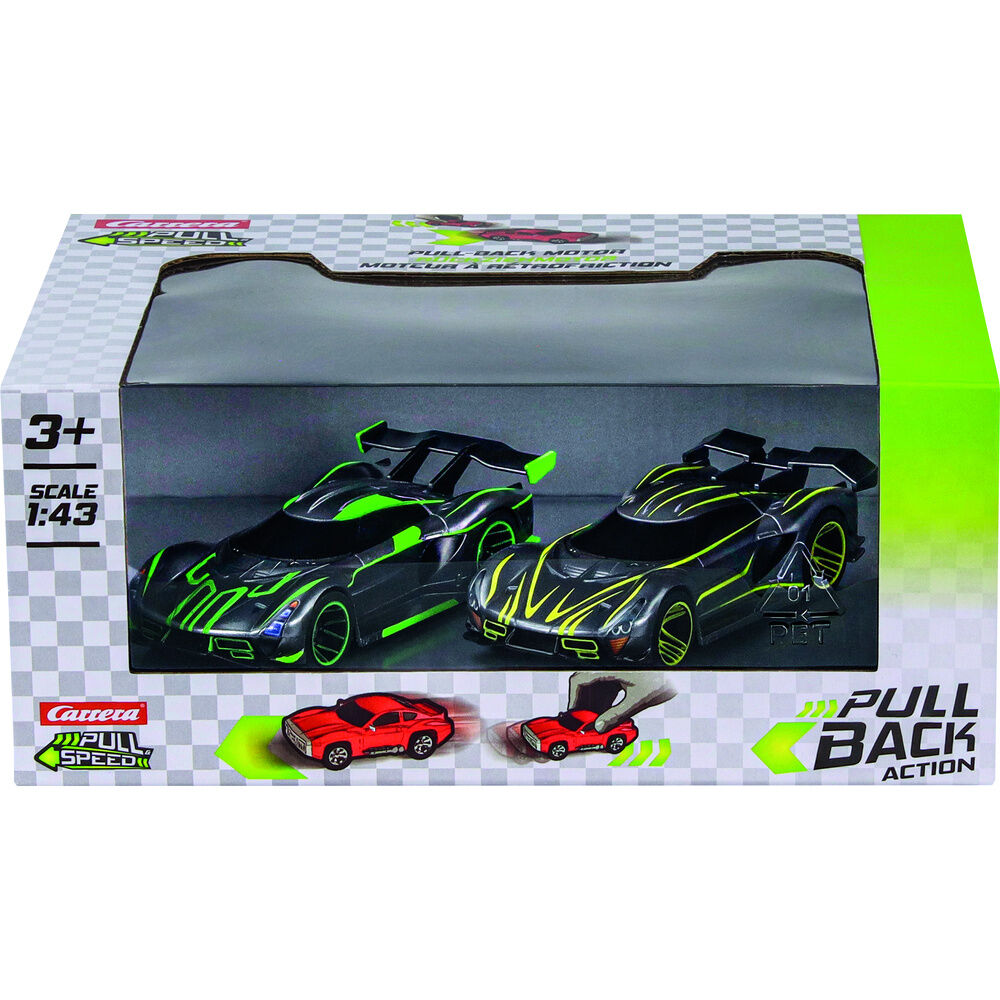 Imagen 1 - Blister 2 Coches Hypercars Twinpack Pull Back