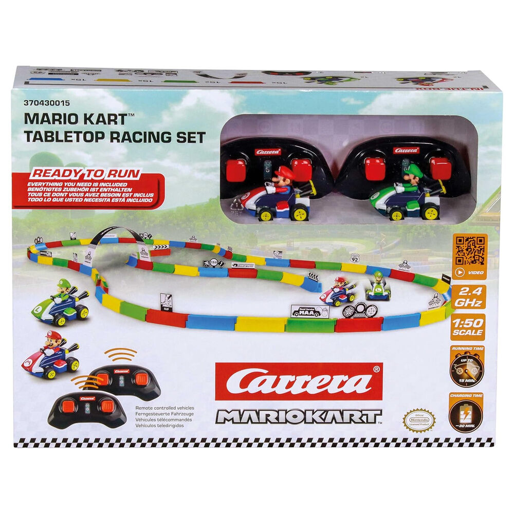 Imagen 1 - Set Mini Radio Control Mario & Luigi + Pista Mario Kart