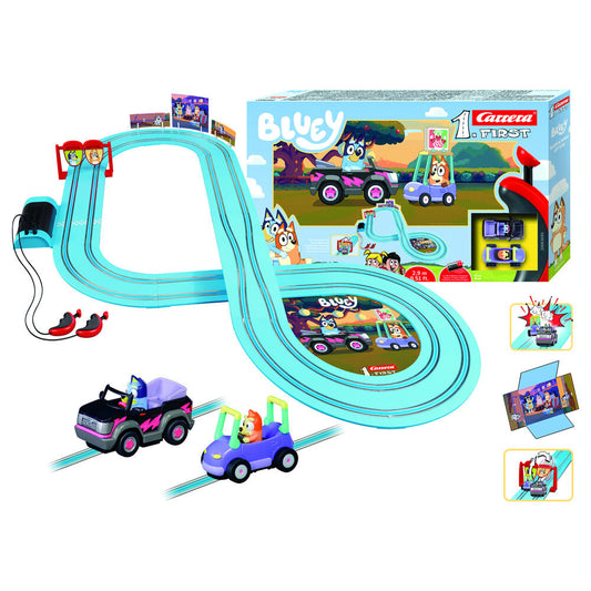 Imagen 2 - Circuito Carreras Bluey & Bingo Let's Go Bluey