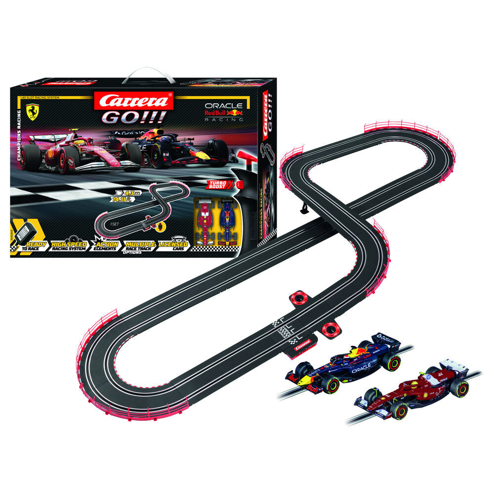Imagen 1 - Circuito Carreras Champions Racing Carrera Go!!!