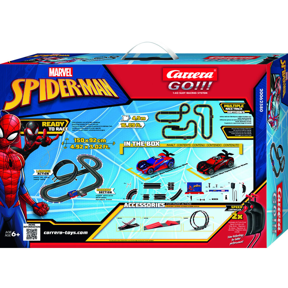 Imagen 3 - Circuito Carerras Spiderman Marvel Carrera Go!!!