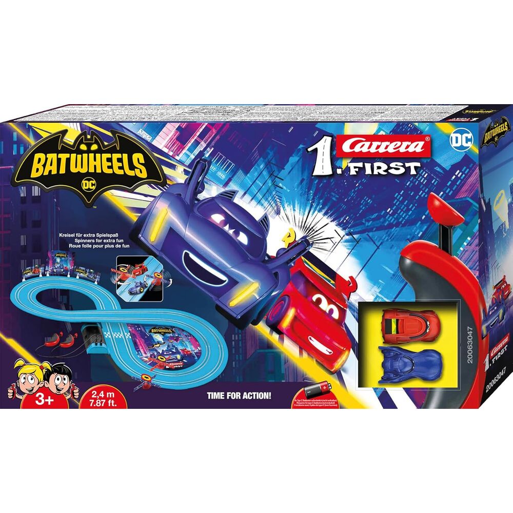 Imagen 2 - Circuito Carreras Ready To Roll Batwheels Dc Comics