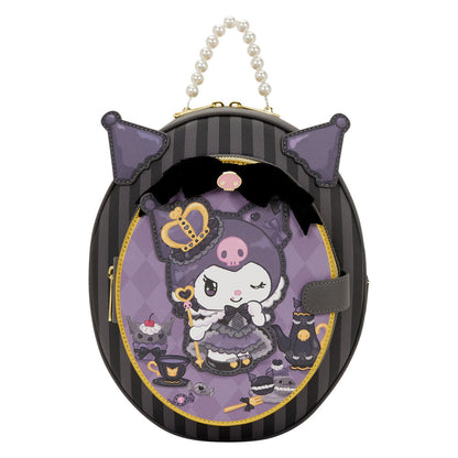 Imagen 1 - Mochila 20Th Anniversary Kuromi Hello Kitty Loungefly 28Cm