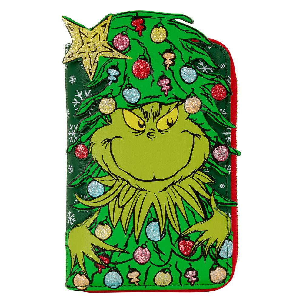 Imagen 1 - Cartera Dr. Seuss Holiday El Grinch Loungefly