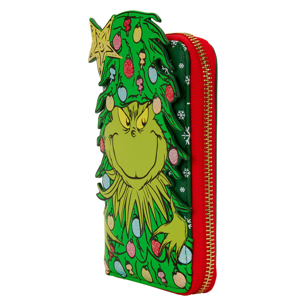 Imagen 2 - Cartera Dr. Seuss Holiday El Grinch Loungefly