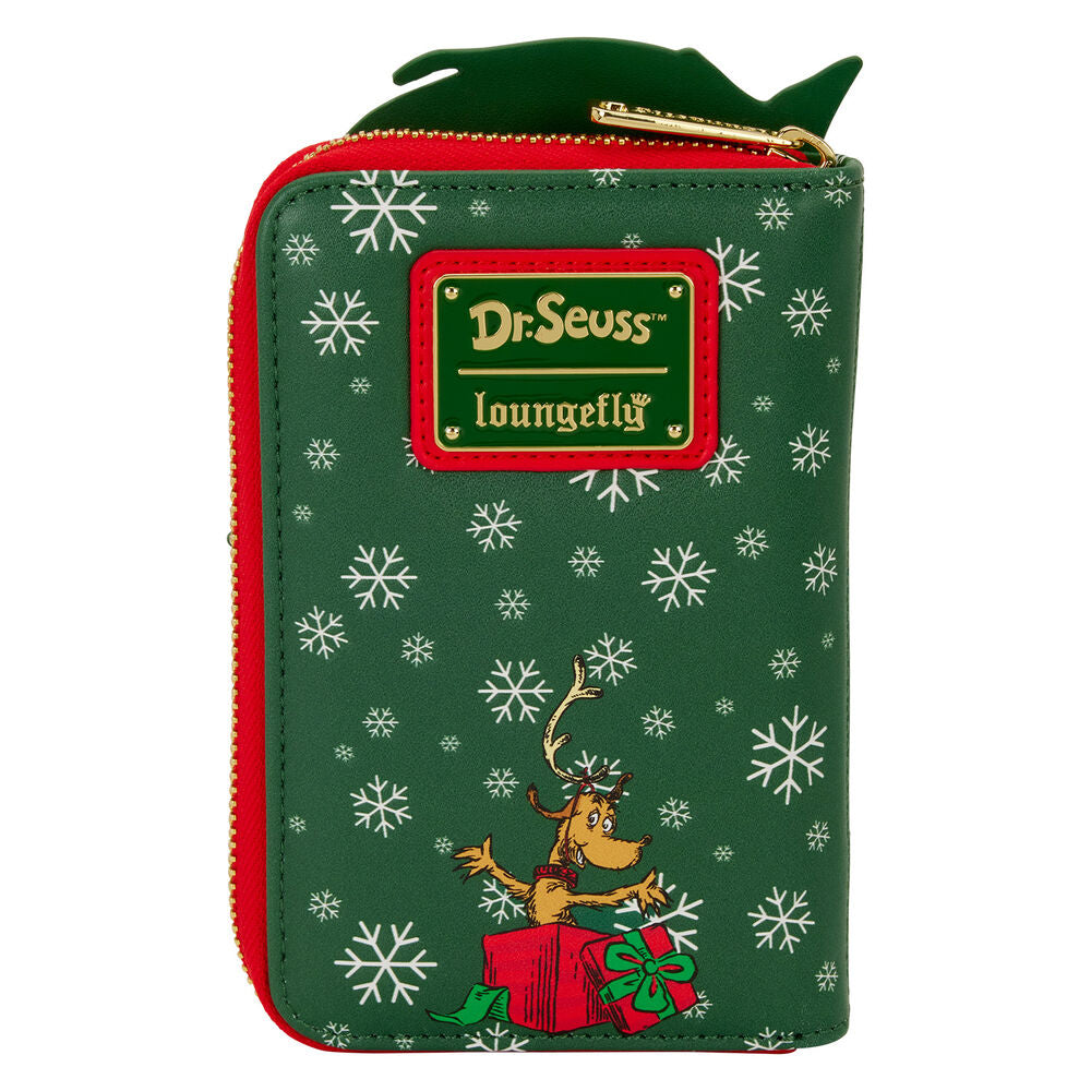 Imagen 3 - Cartera Dr. Seuss Holiday El Grinch Loungefly