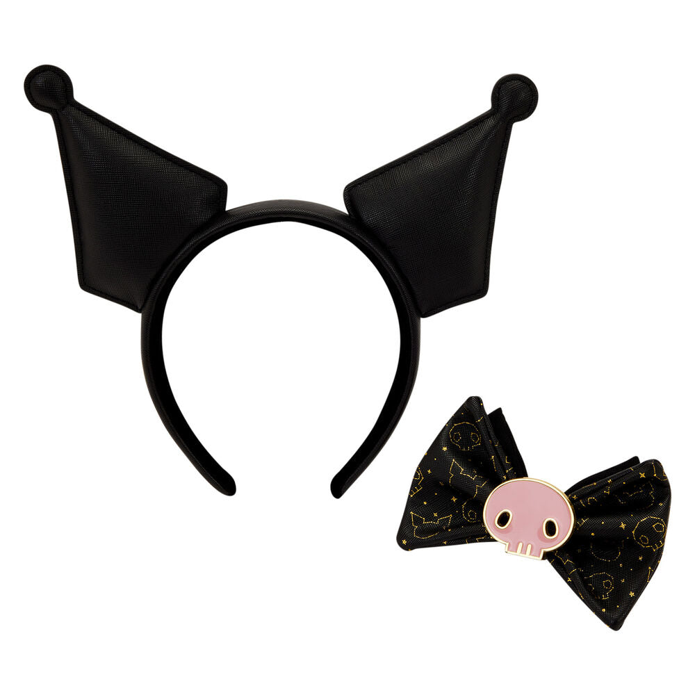 Imagen 2 - Diadema Orejas 20Th Anniversary Kuromi Hello Kitty Loungefly