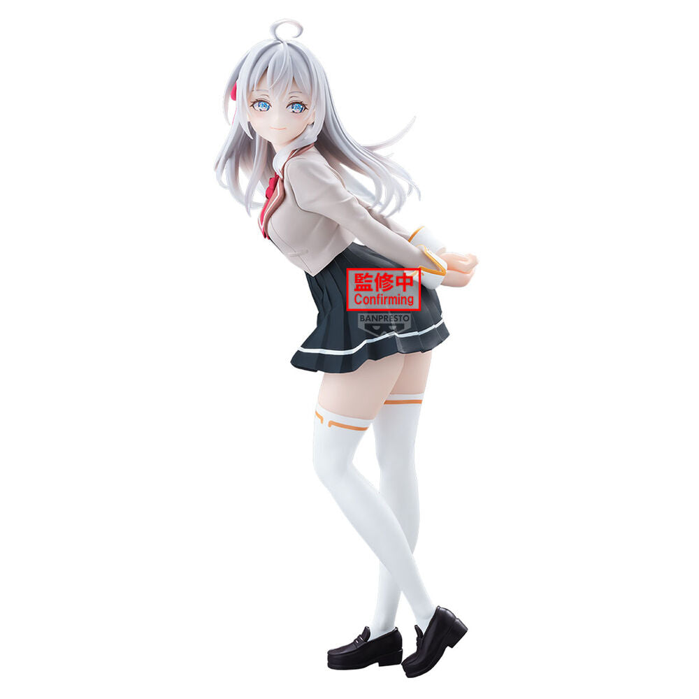 Imagen 2 - Figura Alya School Uniform Glitter & Glamorous Alya Something Hides Her Feelings In Russian 23Cm