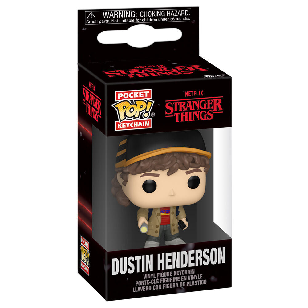 Imagen 2 - Llavero Pocket Pop Stranger Things 5 Dustin Henderson
