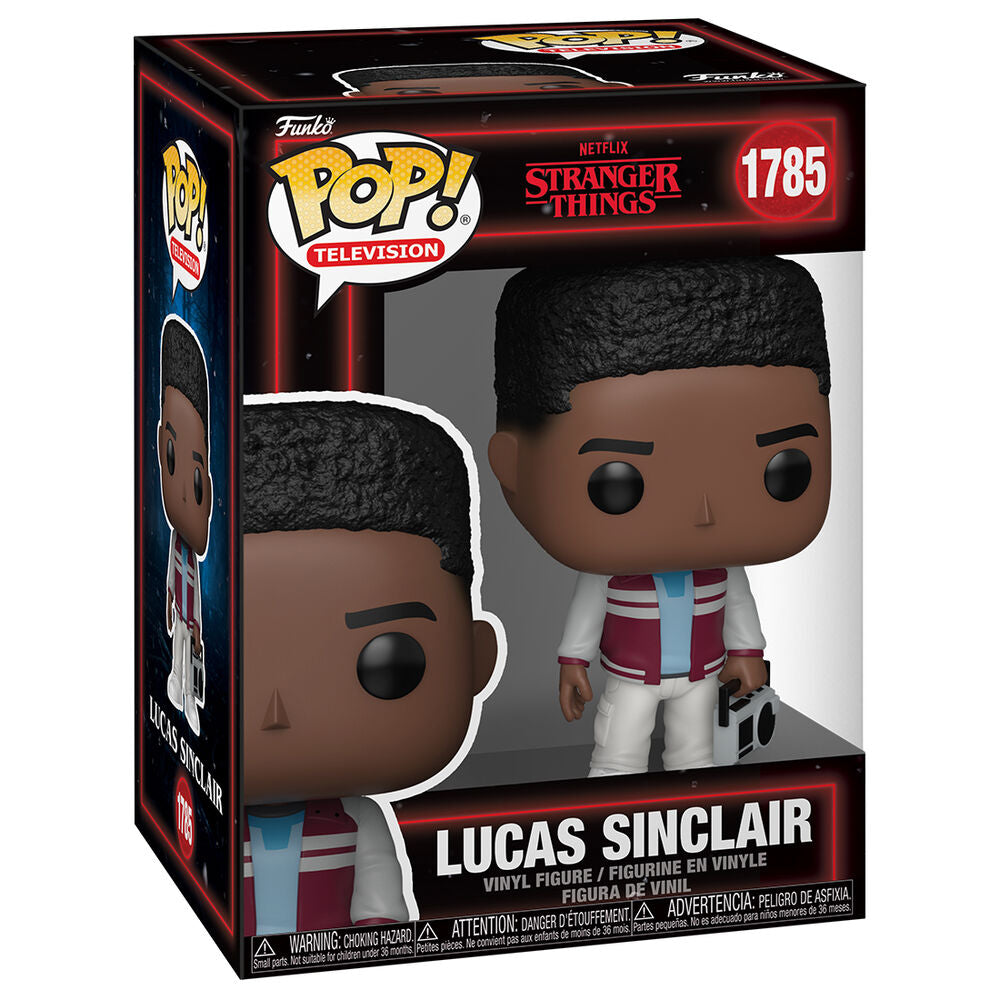 Imagen 2 - Figura Pop Stranger Things 5 Lucas Sinclair