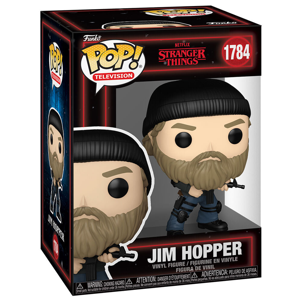 Imagen 2 - Figura Pop Stranger Things 5 Jim Hopper
