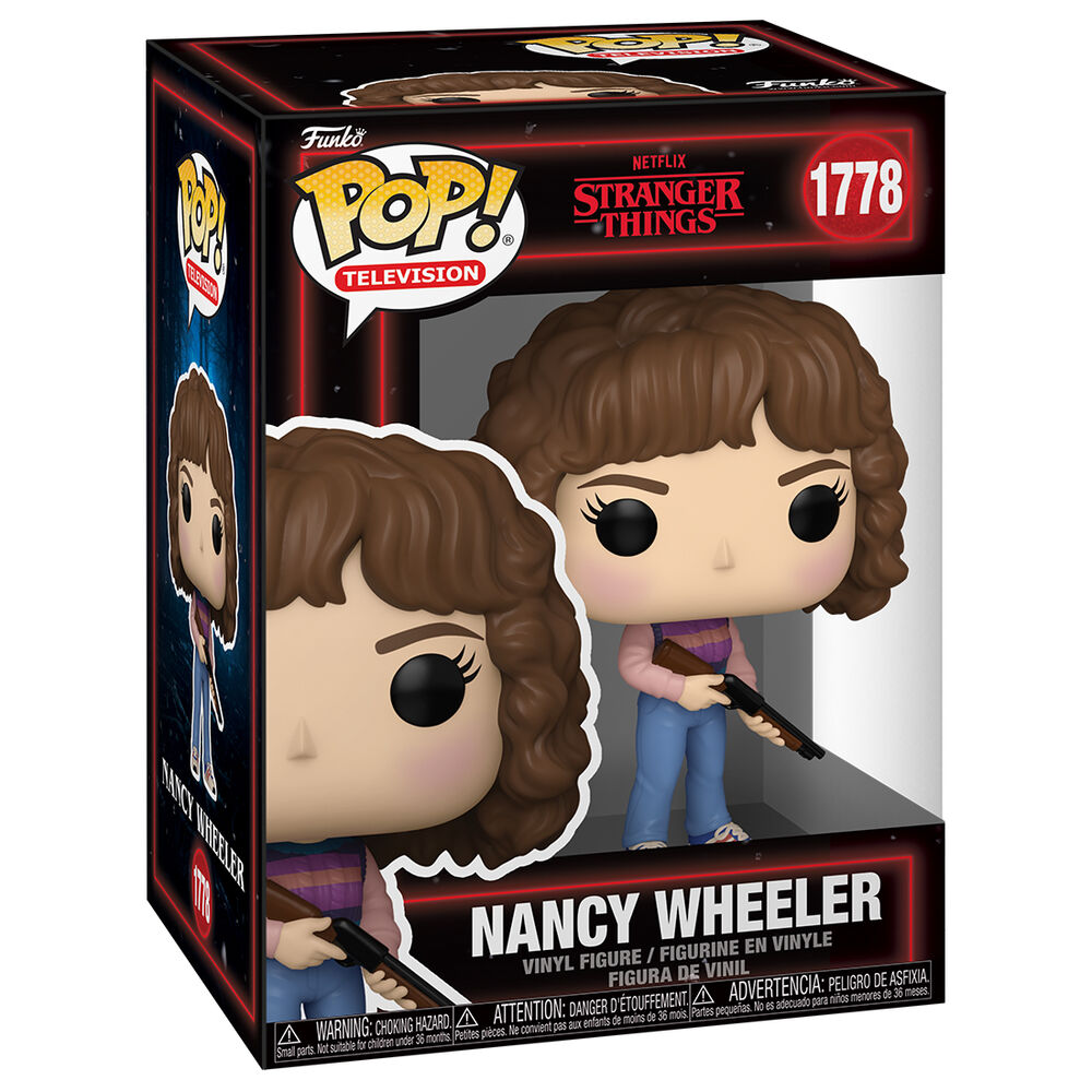 Imagen 2 - Figura Pop Stranger Things 5 Nancy Wheeler