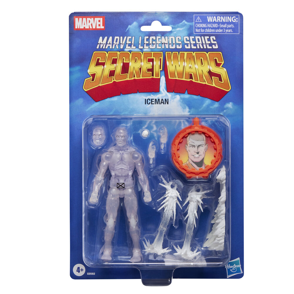 Imagen 1 - Figura Iceman Secret Wars Marvel Legends Series 15Cm
