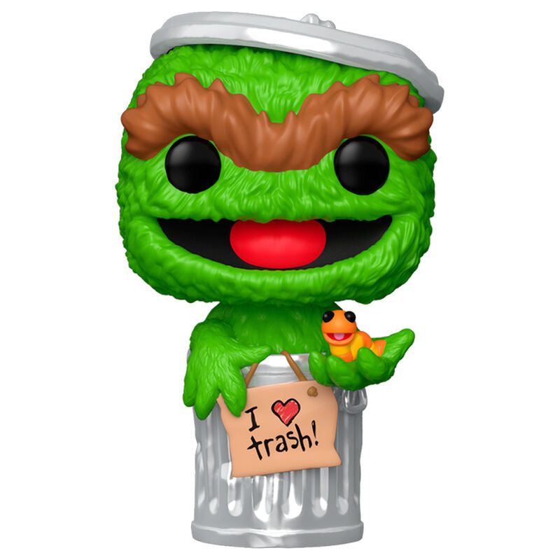 Imagen 1 - Figura Pop Barrio Sesamo Oscar The Grouch