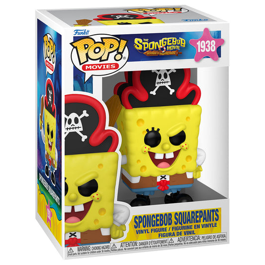 Imagen 2 - Figura Pop Bob Esponja Una Nueva Aventura Pirata Spongebob Squarepants