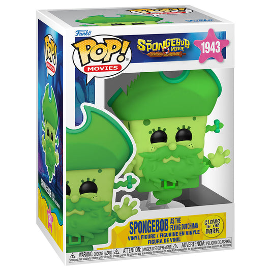 Imagen 1 - Figura Pop Bob Esponja Una Nueva Aventura Pirata Spongebob As The Flying Dutchman