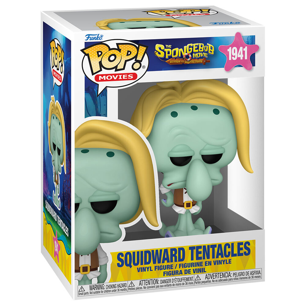 Imagen 1 - Figura Pop Bob Esponja Una Nueva Aventura Pirata Squidward Tentacles