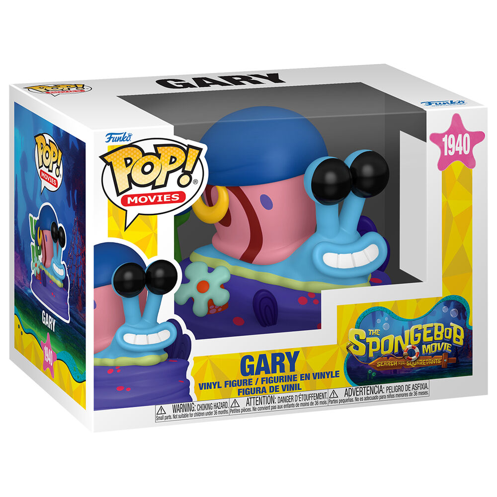 Imagen 1 - Figura Pop Bob Esponja Una Nueva Aventura Pirata Gary