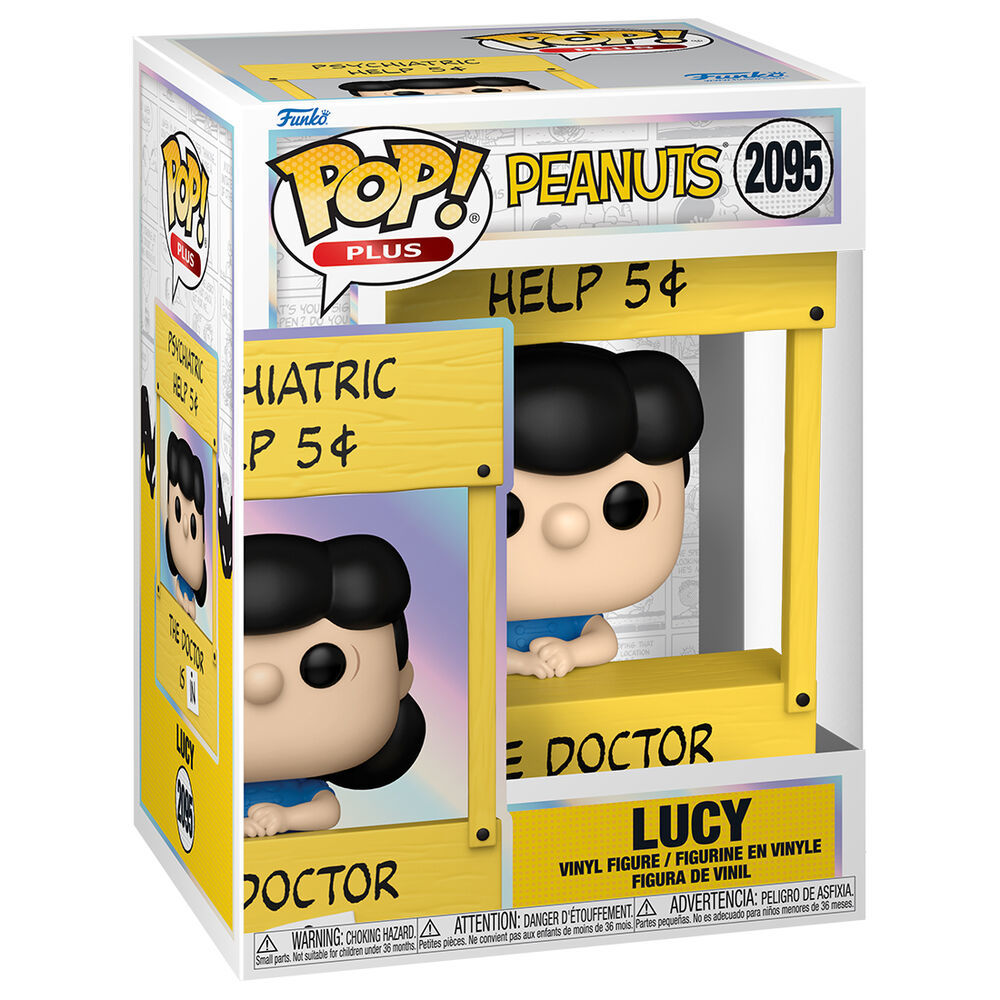 Imagen 1 - Figura Pop Peanuts Snoopy Lucy