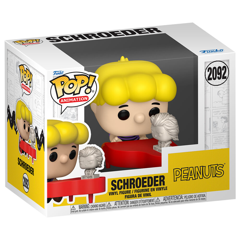 Imagen 1 - Figura Pop Premium Peanuts Snoopy Schroeder