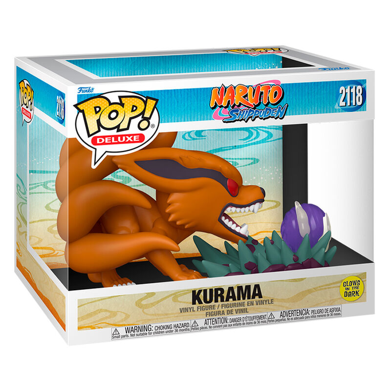 Imagen 2 - Figura Pop Deluxe Naruto Shippuden Kurama