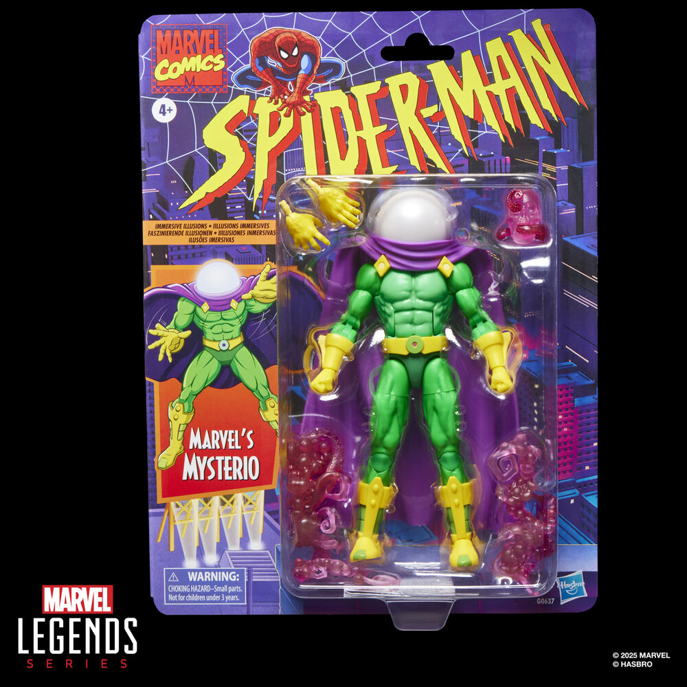 Imagen 7 - Figura Mysterio Spider-man Marvel Comics 15Cm