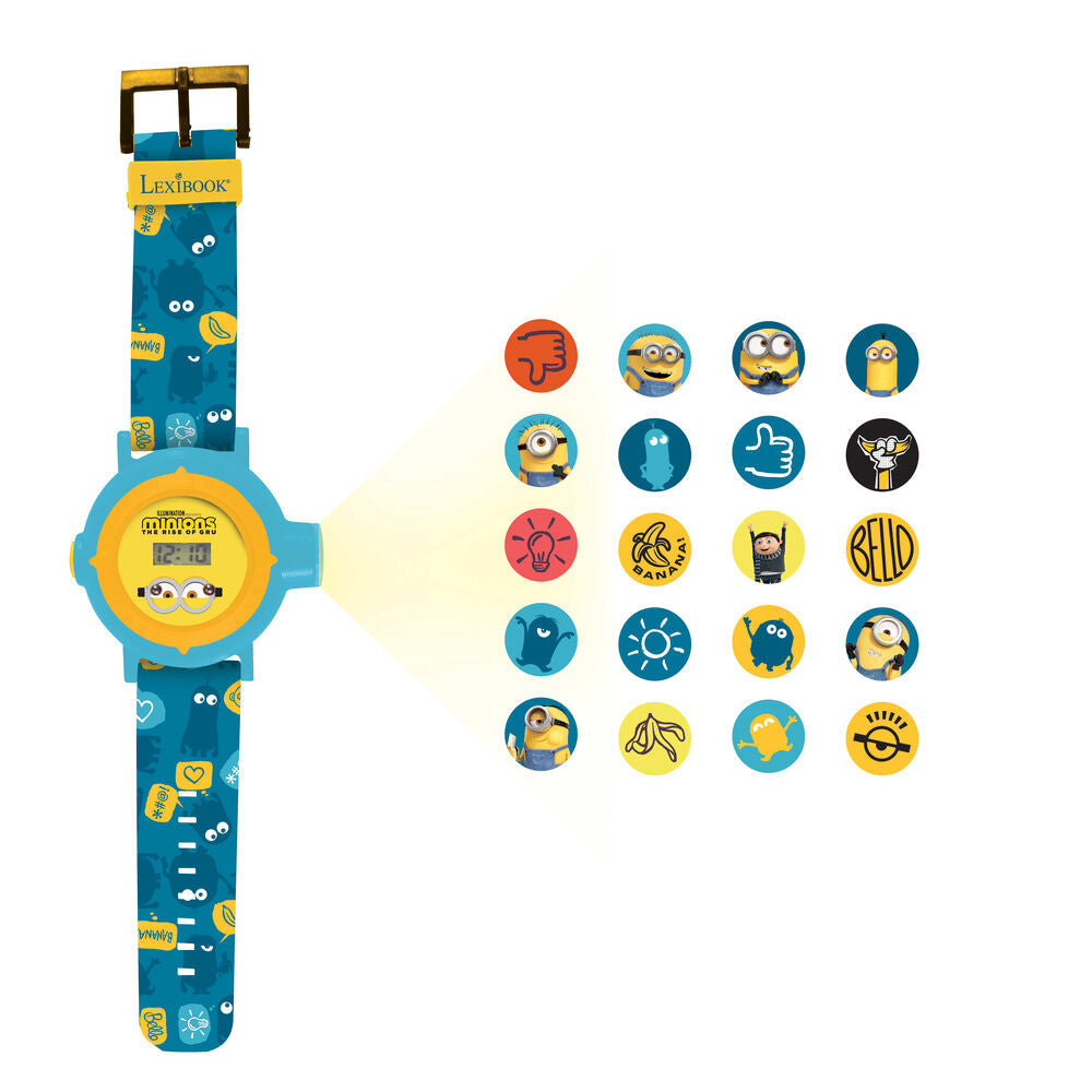 Imagen 1 - Reloj Digital Proyecciones Minions
