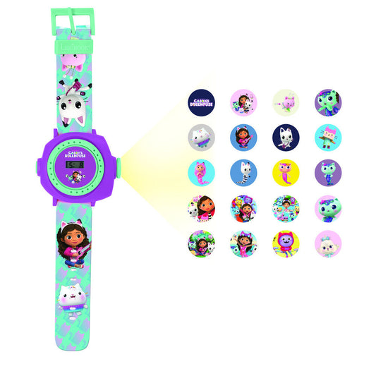 Imagen 1 - Reloj Digital Proyecciones La Casa De Muñecas De Gabby